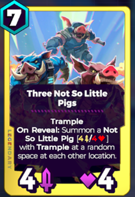 Three Not So Little Pigs